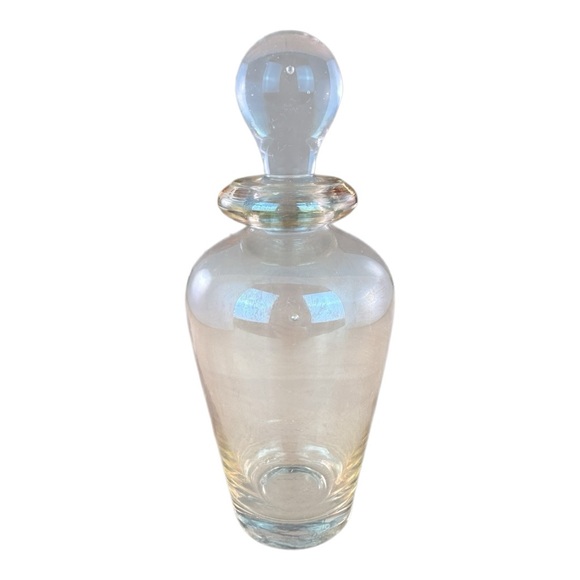 Vintage Amber Glass Apothecary Bottles with Stoppers Set of 3 - Picture 10 of 12